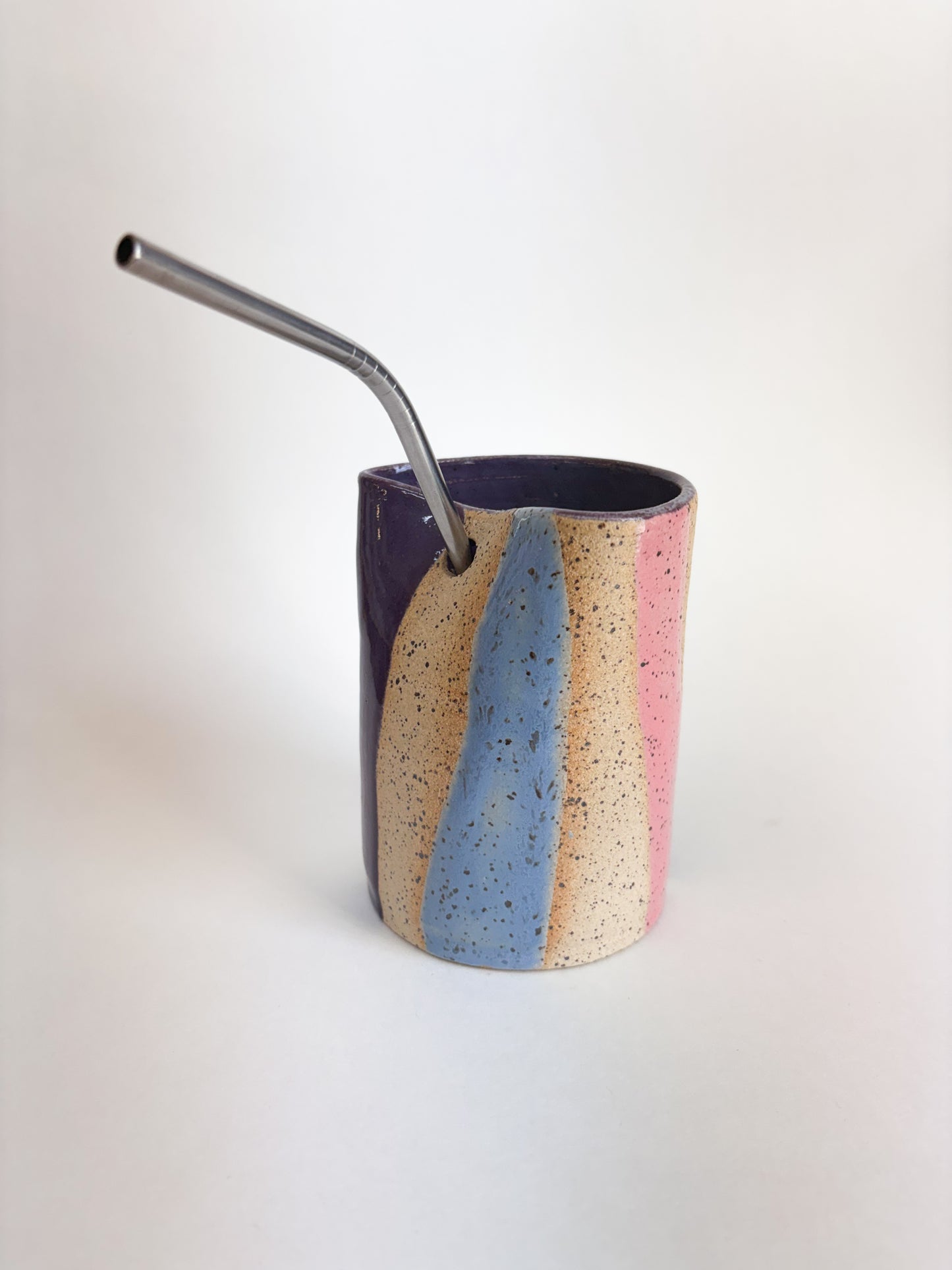 Flow stripe mugs