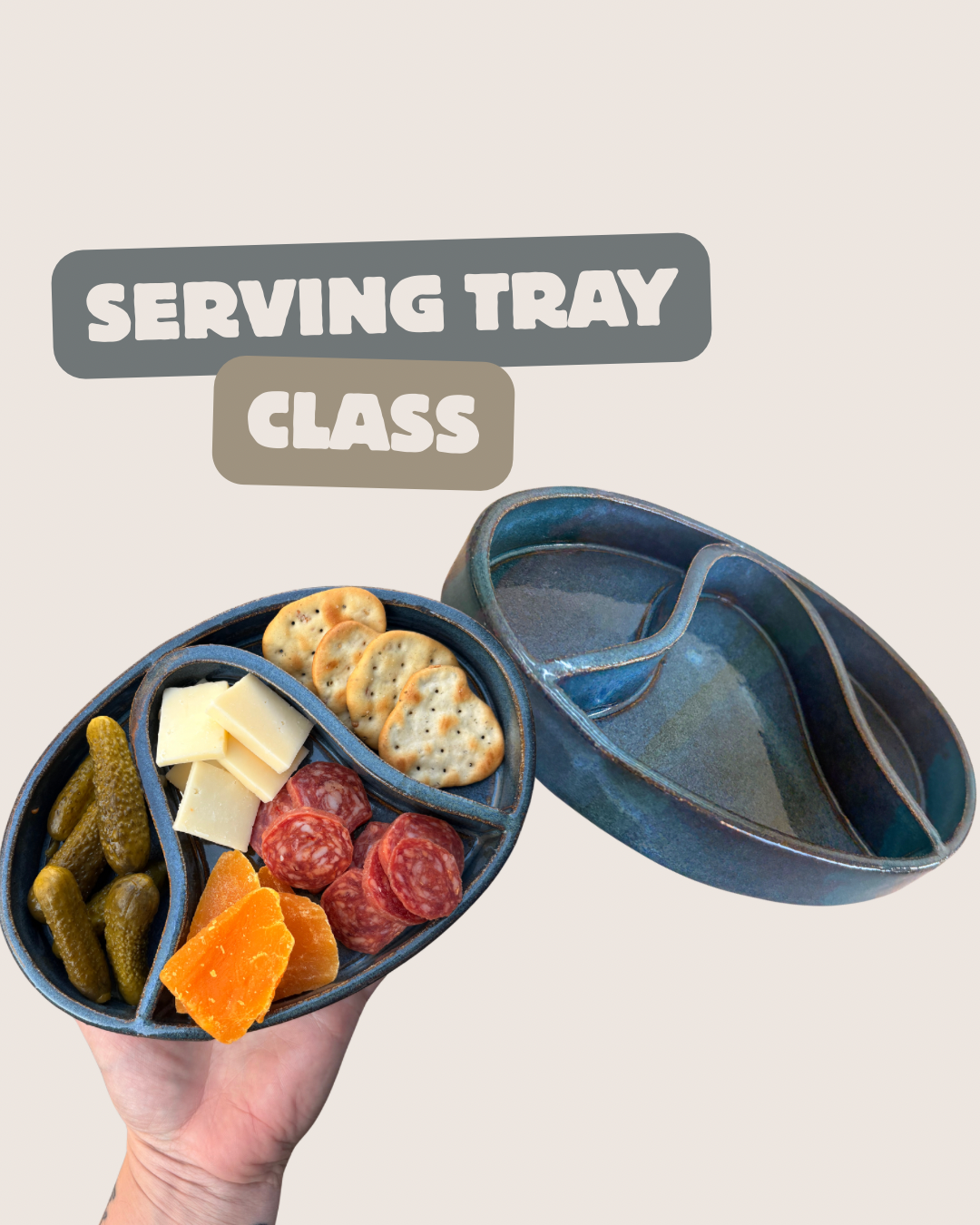 Divided Serving Tray Class