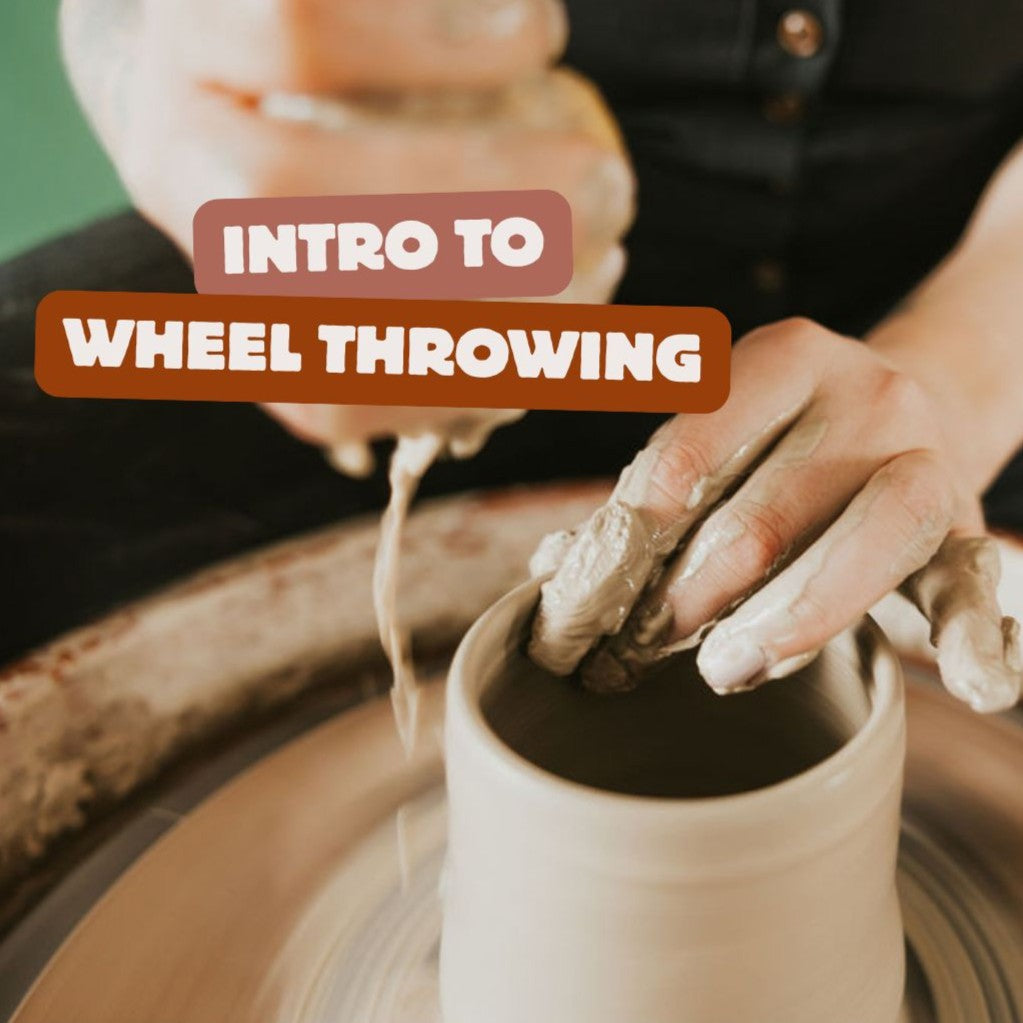Intro to Wheel Throwing September 1st 6-8pm