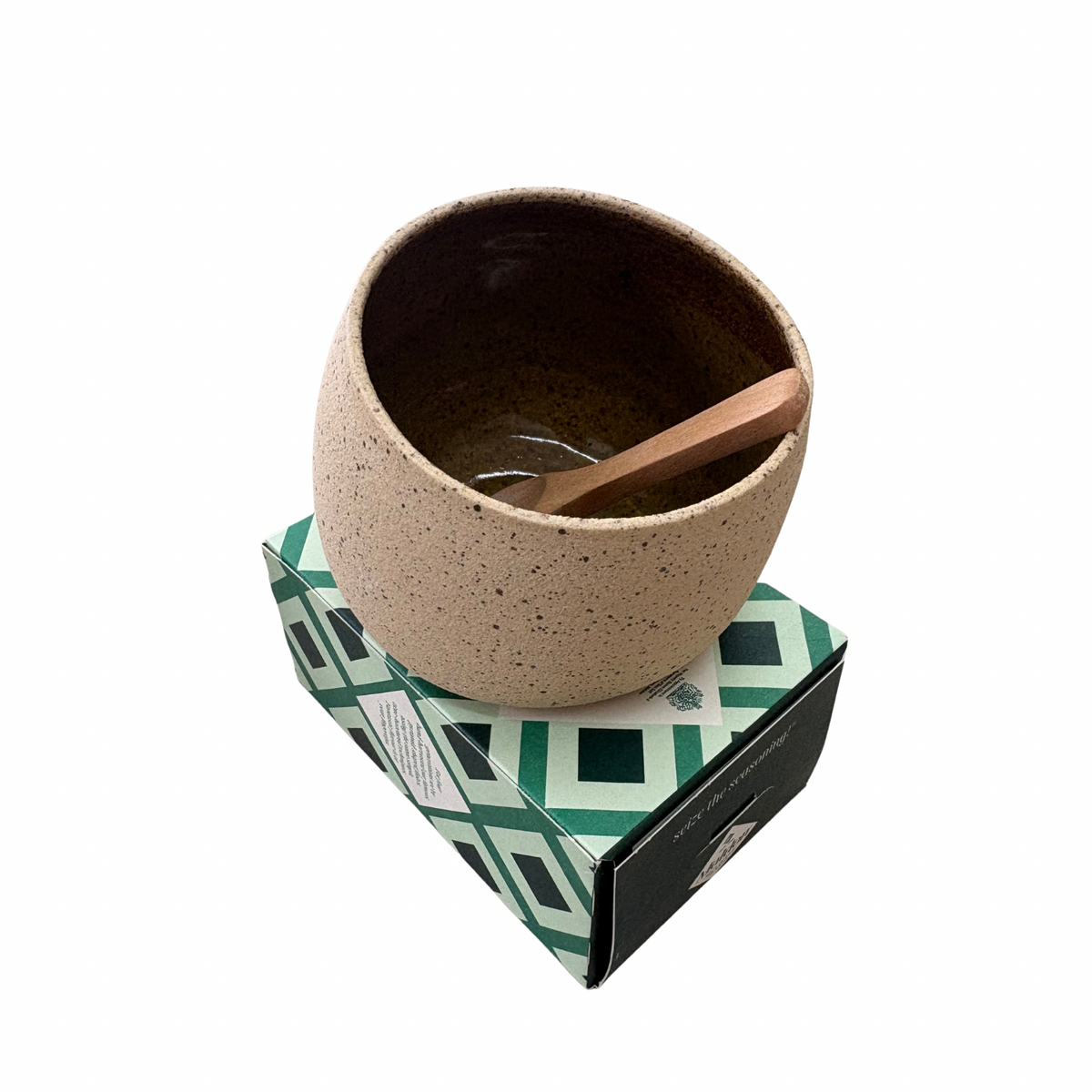 Salt cellars, spoon, and flake salt bundle