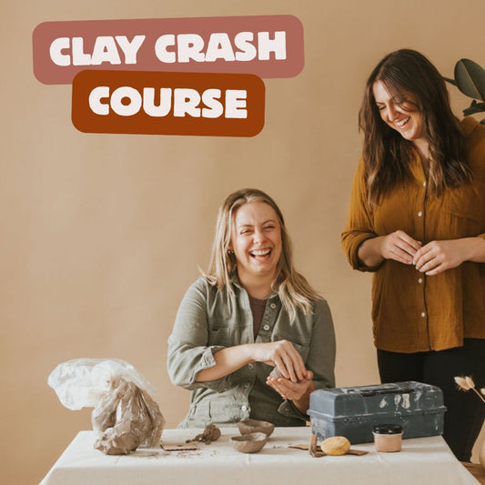 Clay Crash Course September 20th 1-5pm