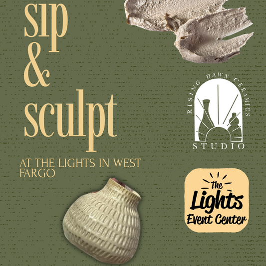 Sip and Sculpt at The Lights Event Center